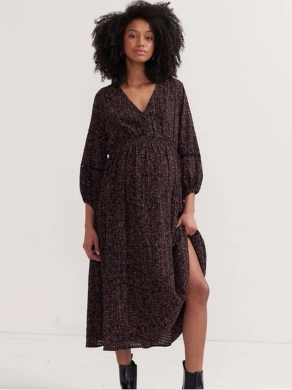 HATCH maternity midi dress Fall